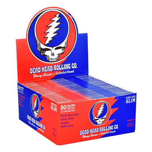 Blazy Susan x Grateful Dead Papers | 50pk | 50pc Display - Smoke N’ Poke