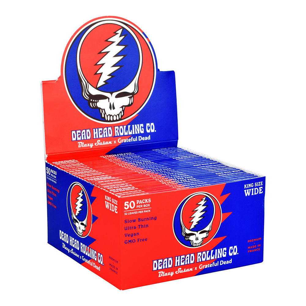 Blazy Susan x Grateful Dead Papers | 50pk | 50pc Display - Smoke N’ Poke