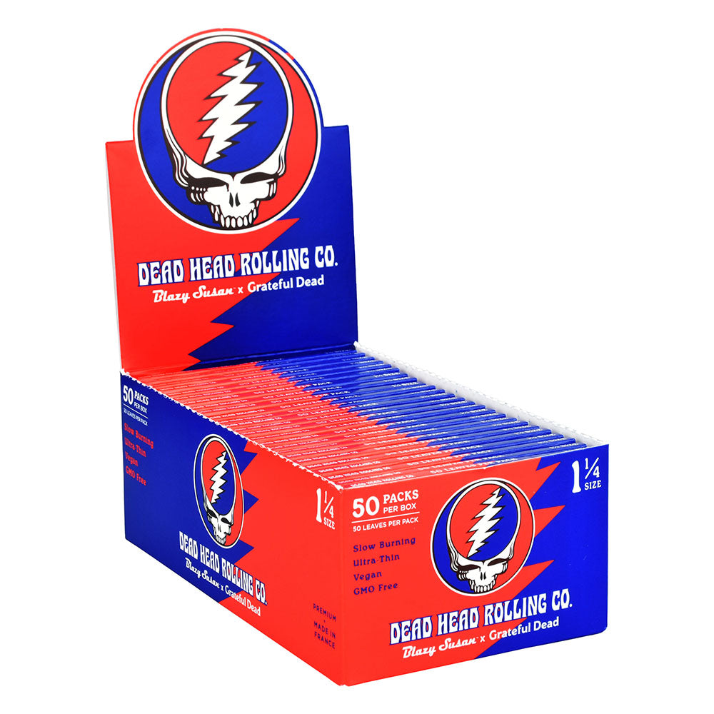 Blazy Susan x Grateful Dead Papers | 50pk | 50pc Display - Smoke N’ Poke