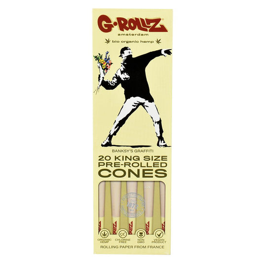 Conos de graffiti de G-ROLLZ x Banksy | 20 piezas | Tamaño gigante