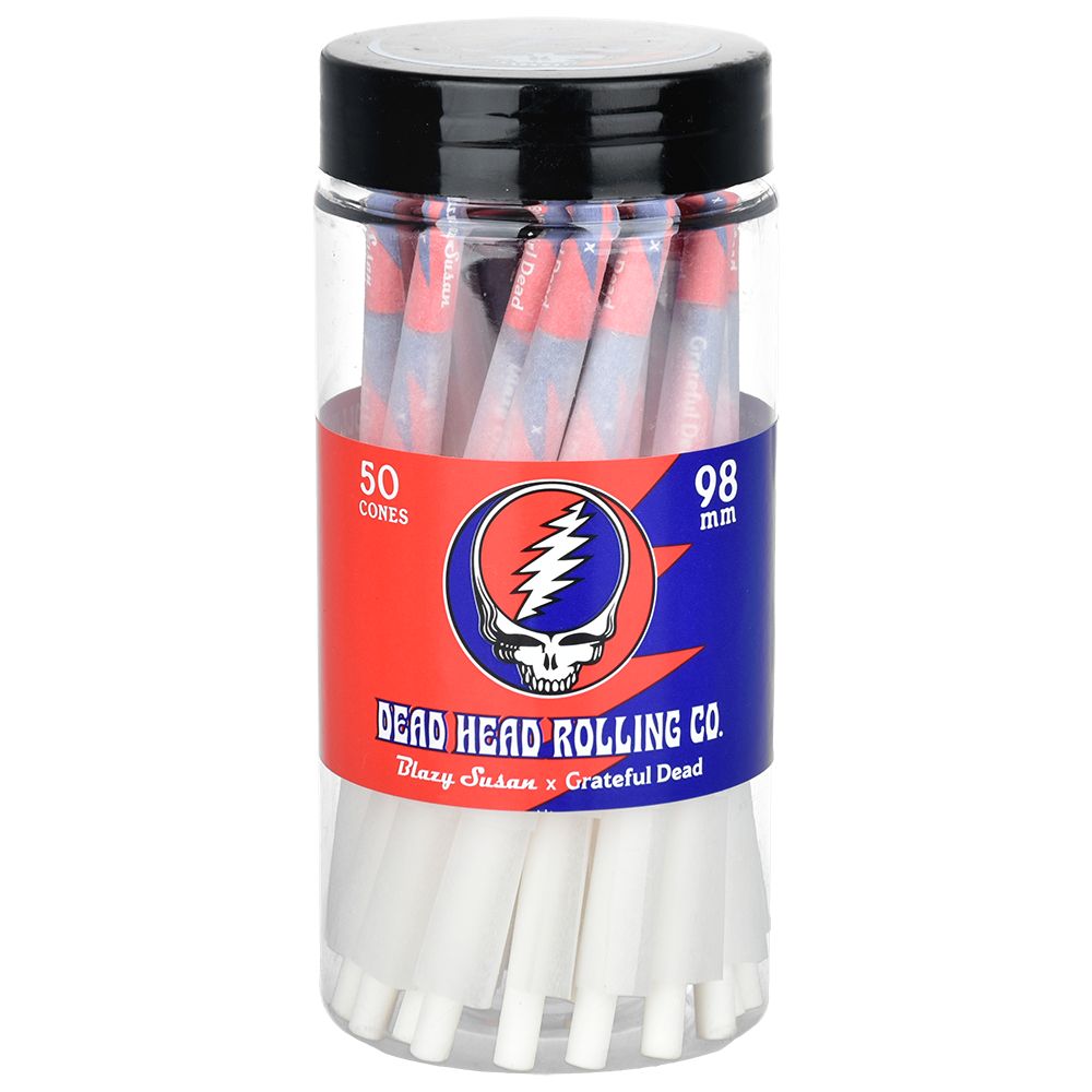 Conos preenrollados Blazy Susan x Grateful Dead | Tarro de 50 ct.