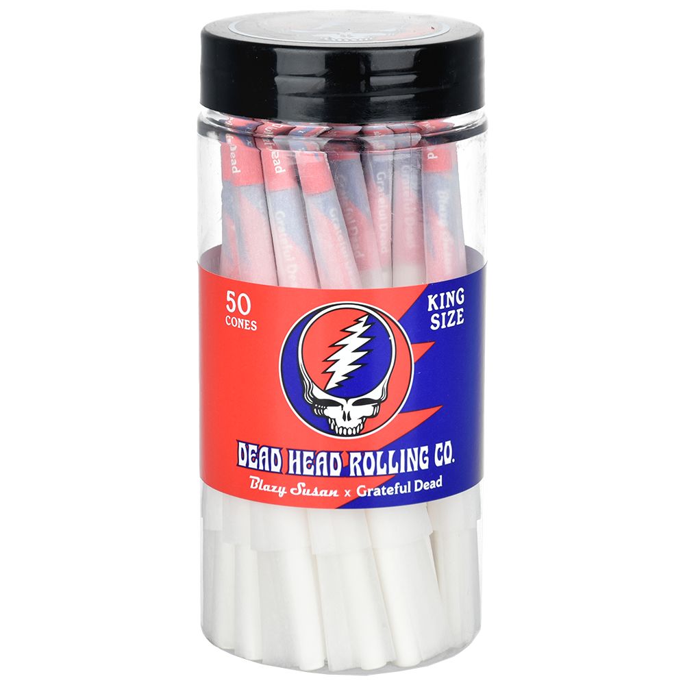 Conos preenrollados Blazy Susan x Grateful Dead | Tarro de 50 ct.