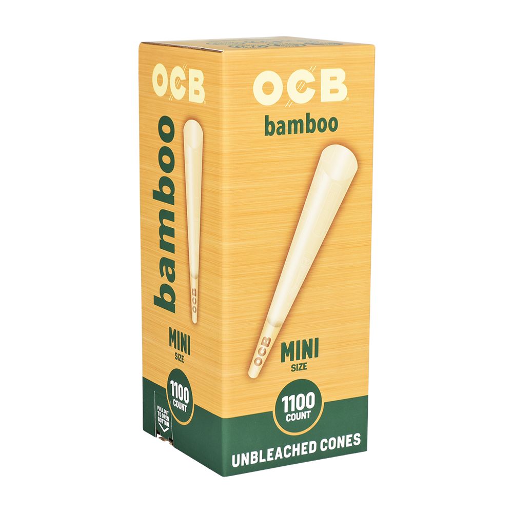 CAJA DE 1100CT - Conos a granel OCB - Bambú / Mini