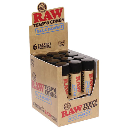 RAW TERP'd Cones | 1 1/4 | 6pc | 12pk Display