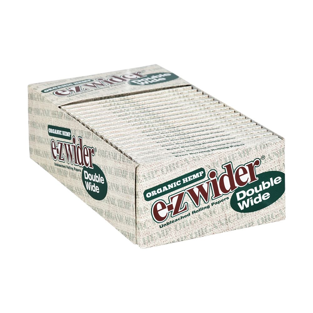 EZ Wider Organic Hemp Rolling Papers | 24pc| 24pk Display