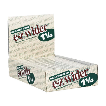 EZ Wider Organic Hemp Rolling Papers | 24pc| 24pk Display