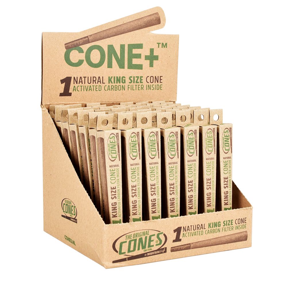 CONE+ by MountainHigh Pre-Rolled Cone | King Size | 48ct Display