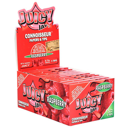 Juicy Jay's Connoisseur Papers + Tips | 1 1/4 | 32pc | 24pk Display