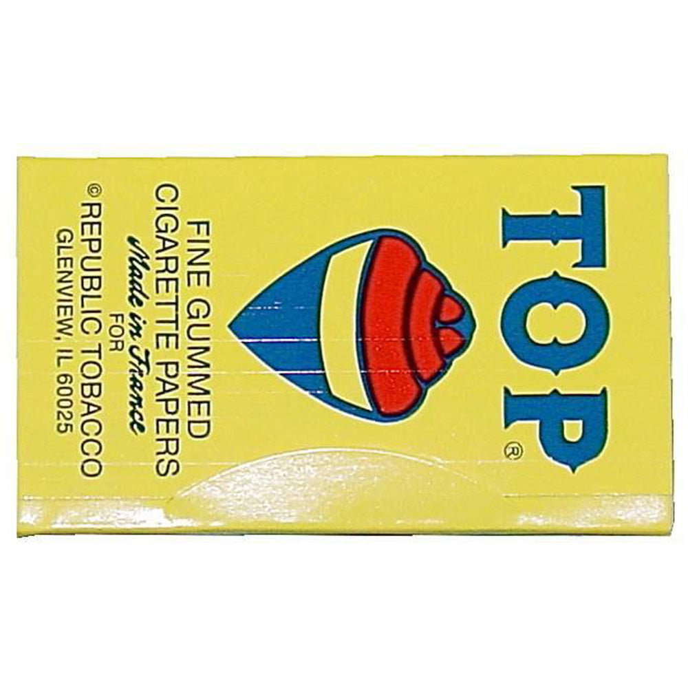 24PC DISPLAY - TOP Fine Gum Rolling Papers - Single Wide - Smoke N’ Poke