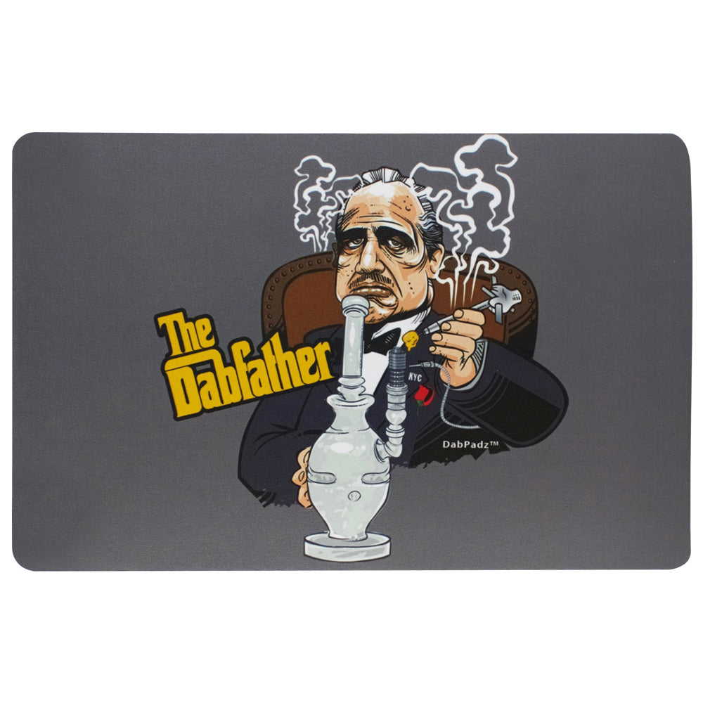 DabPadz Dab Mat - 10"x16" / The Dabfather - Smoke N’ Poke