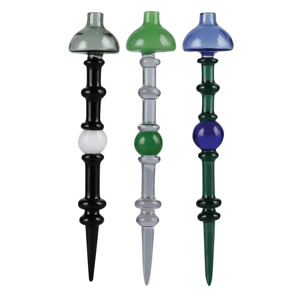 Pulsar Terp Sauce Carb Cap Dabber - 6" / Assorted Colors - Smoke N’ Poke