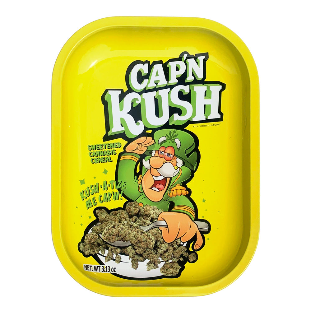 Kill Your Culture Rolling Tray | Cap N' Kush - Smoke N’ Poke