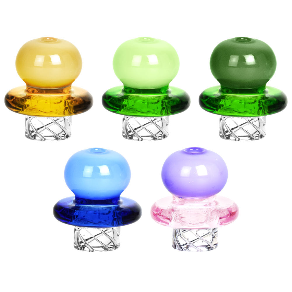 Ball Matrix Carb Cap - 32mm / Colors Vary - Smoke N’ Poke