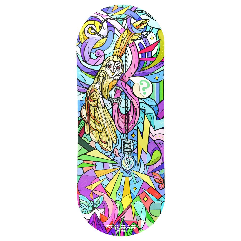 Pulsar SK8Tray Magnetic Tray Lid | Courtney Hannen Mechanical Owl - Smoke N’ Poke