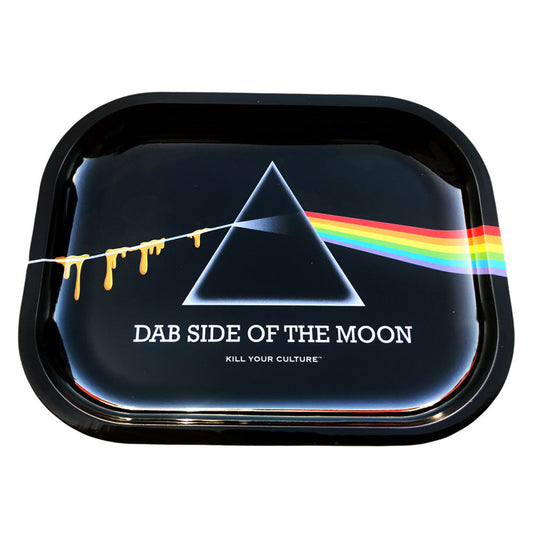 Kill Your Culture Rolling Tray | Dab Side Of The Moon - Smoke N’ Poke