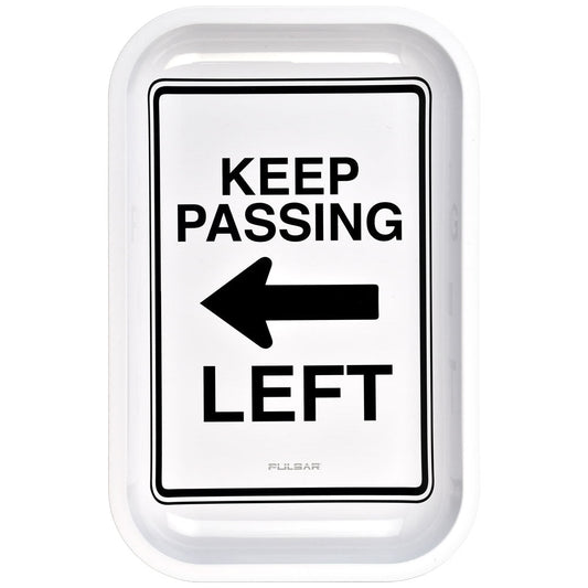 Pulsar Metal Rolling Tray | Keep Passing Left - Smoke N’ Poke