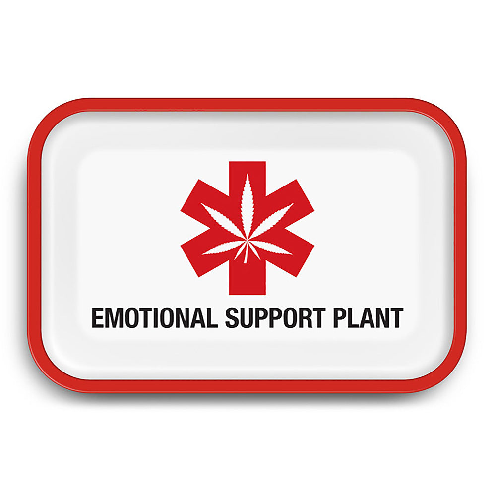 Emotional Support Plant Rolling Tray - 11.25" x 7.5" - Smoke N’ Poke