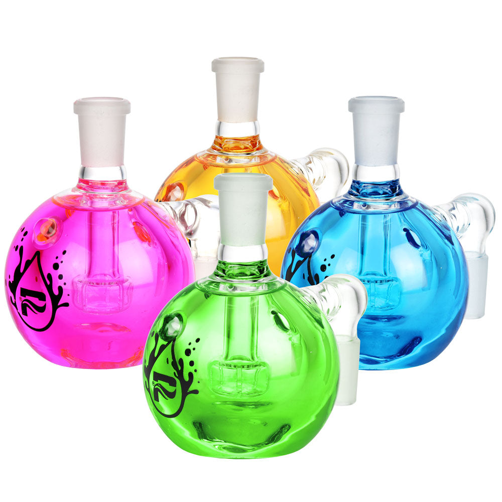 Pulsar Magic Sphere Glycerin Ash Catcher - 14mm/Clrs Vary - Smoke N’ Poke