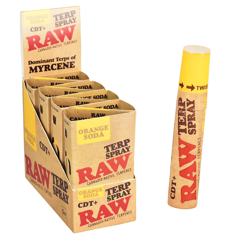 RAW CDT+ Terp Spray | 5ml | 8pc Display - Smoke N’ Poke