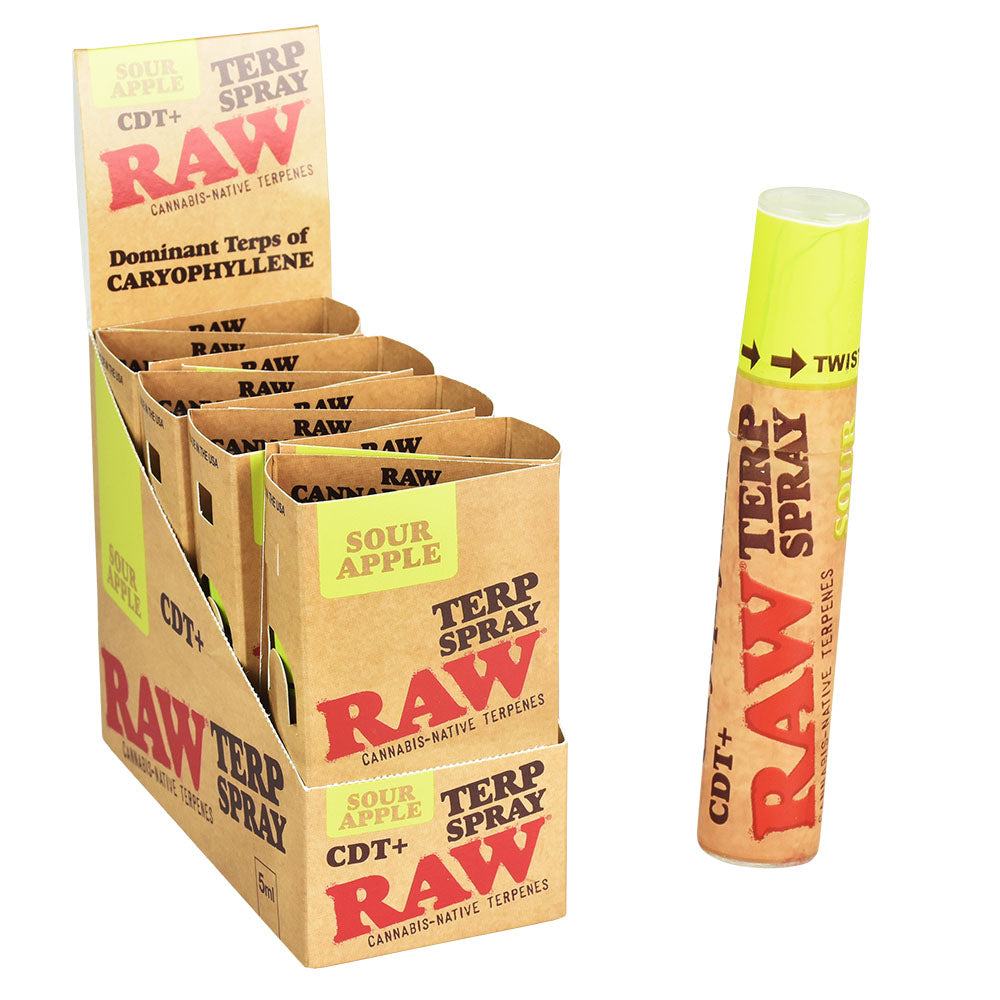 RAW CDT+ Terp Spray | 5ml | 8pc Display - Smoke N’ Poke