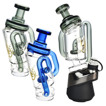 Pulsar Puffco Peak/Pro Recycler Attachment #2 -6.75"/Clrs Vry - Smoke N’ Poke