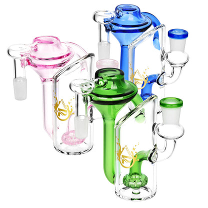 Pulsar Alchemist Recycler Ash Catcher | 14mm | 5" | Colors Vary - Smoke N’ Poke