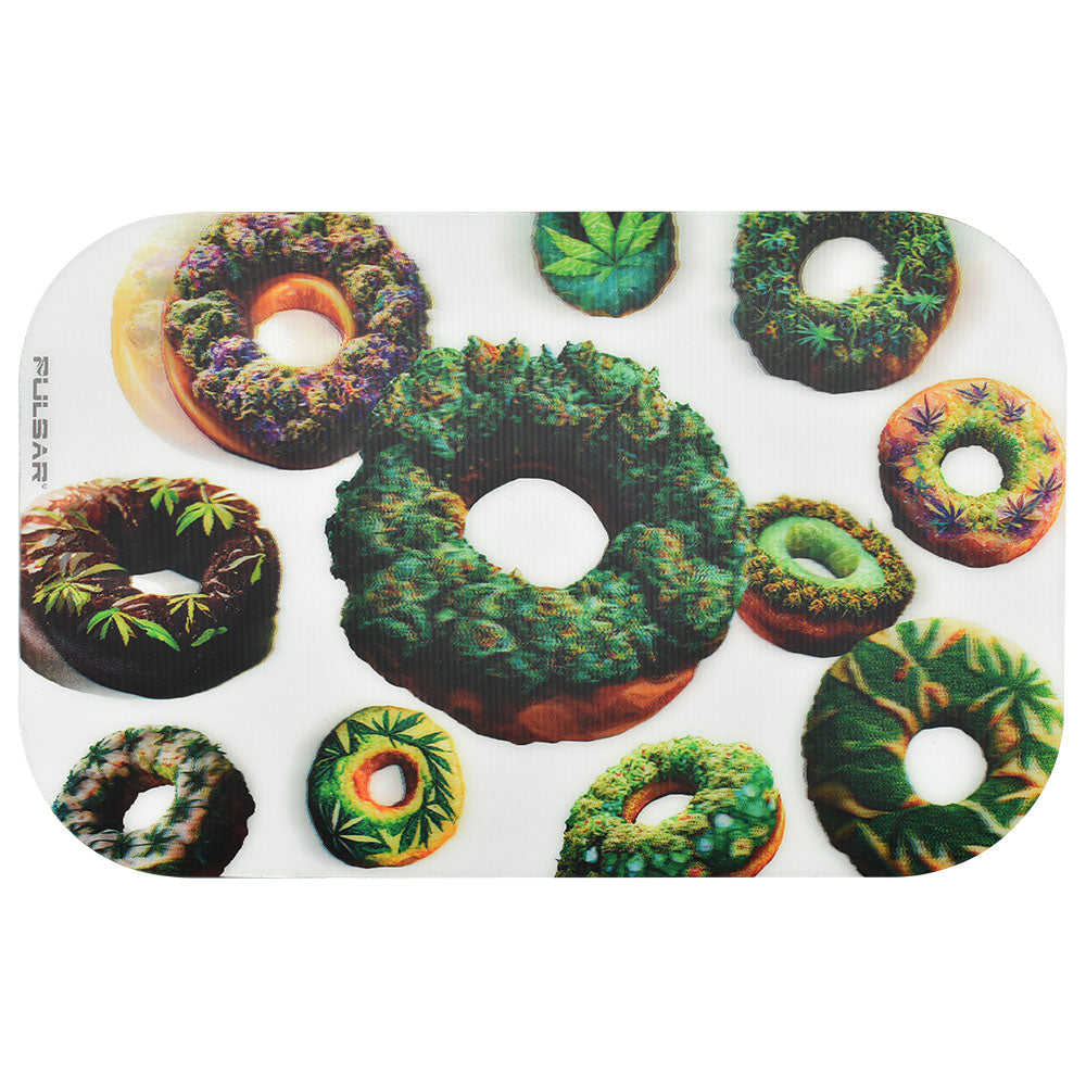 Pulsar Magnetic Rolling Tray Lid - 11"x7"/Forbidden Donuts 3D - Smoke N’ Poke