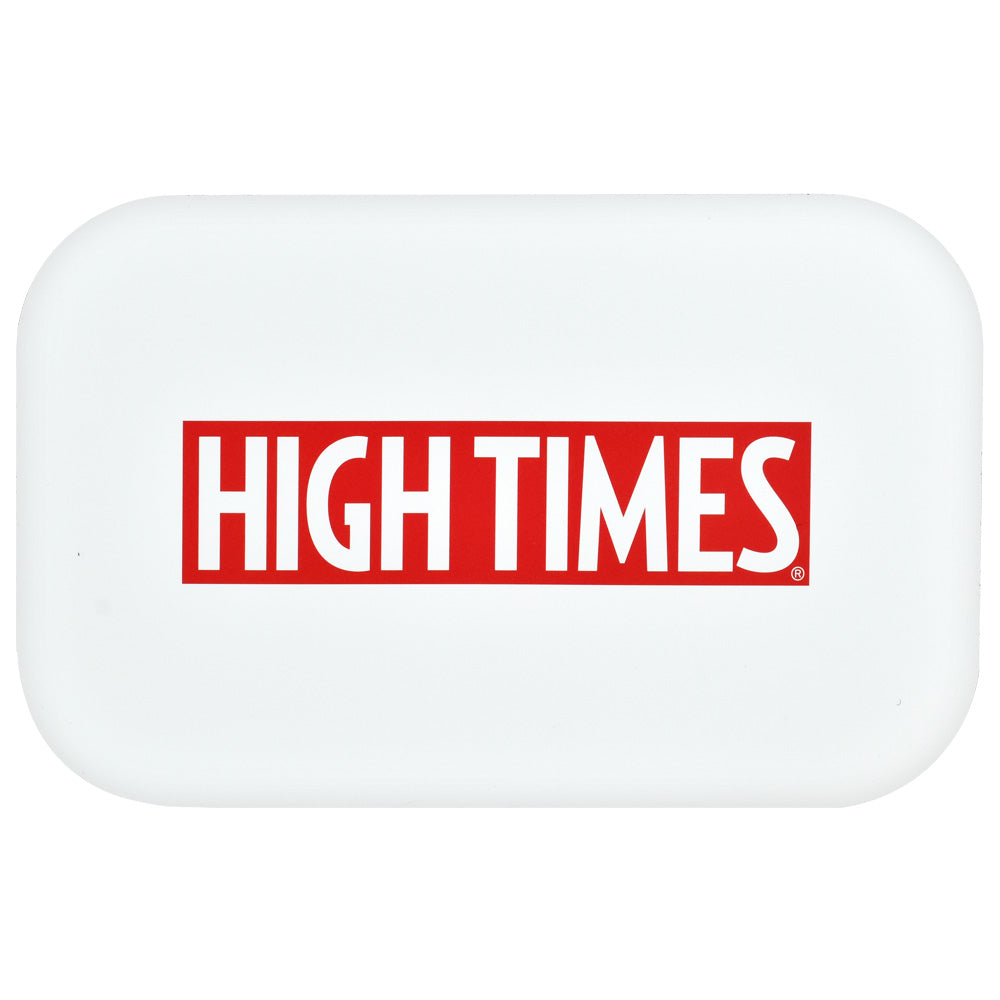 High Times Magnetic Tray Lid - 11"x7" / High Times White - Smoke N’ Poke