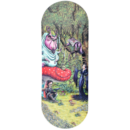 Pulsar SK8Tray Magnetic Tray Lid - 7.25"x19.75"/Malice In Wonderland 3D - Smoke N’ Poke