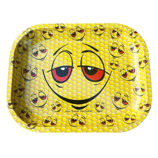 Bandeja rodante Kill Your Culture - 7"x5.5" / 420 Smiley