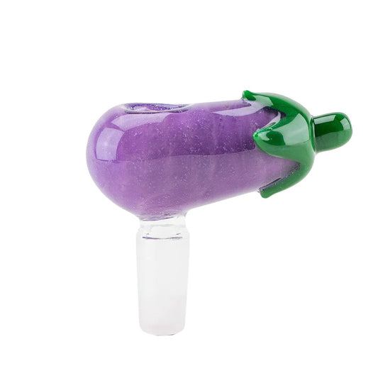 Empire Glassworks Eggplant Bowl Slide | 14mm M