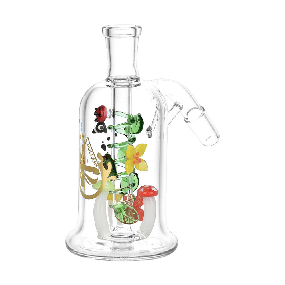 Pulsar Trippy Garden Ash Catcher | 14mm - Smoke N’ Poke