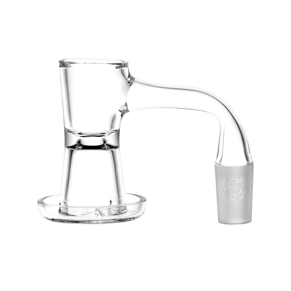 Bear Quartz Hourglass Slurper Banger | 10mm M - Smoke N’ Poke