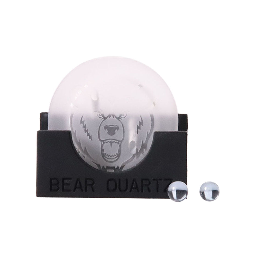 Bear Quartz V2 Spinner Disk Cap Set | 40mm - Smoke N’ Poke