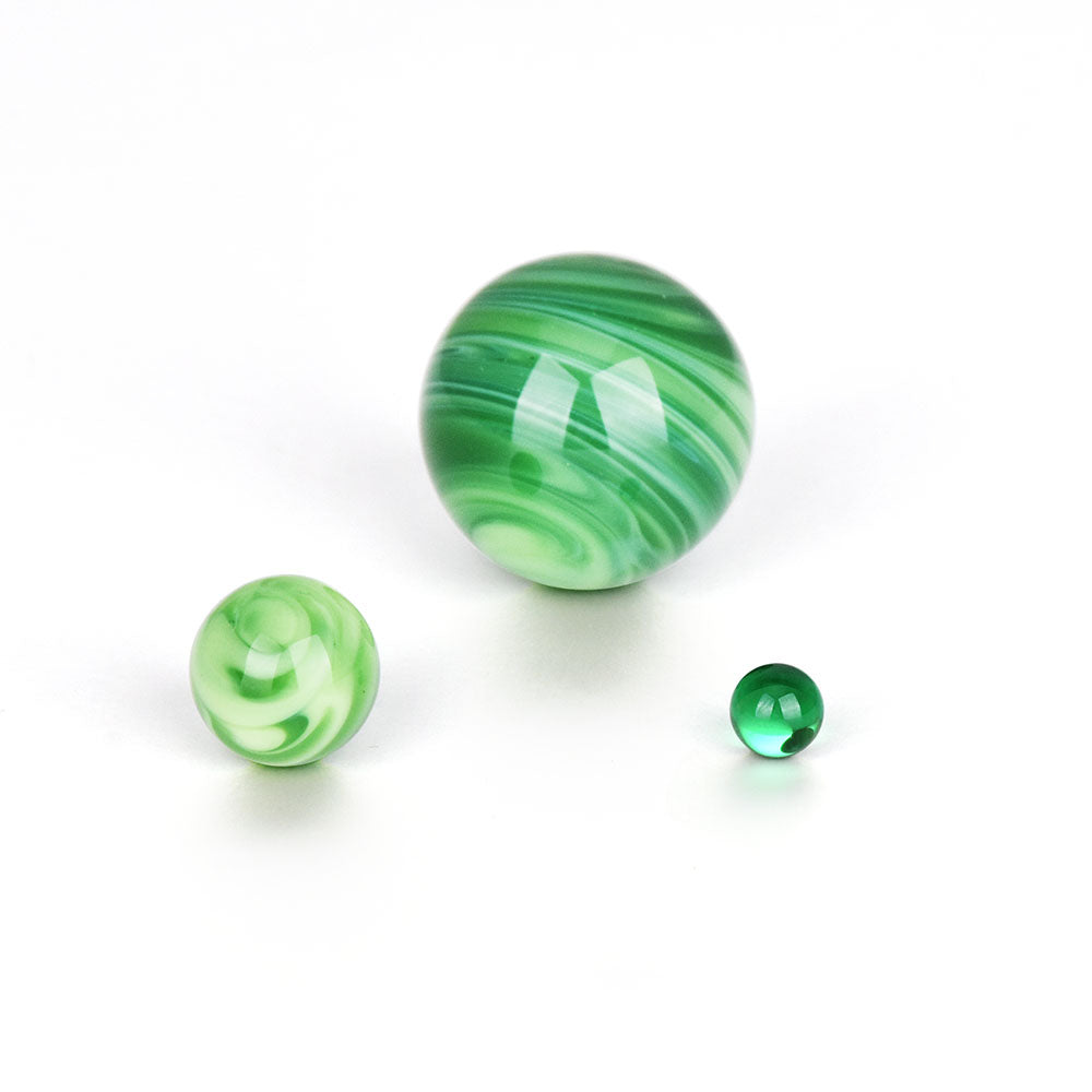 Bear Quartz Marble Set - Green - Smoke N’ Poke