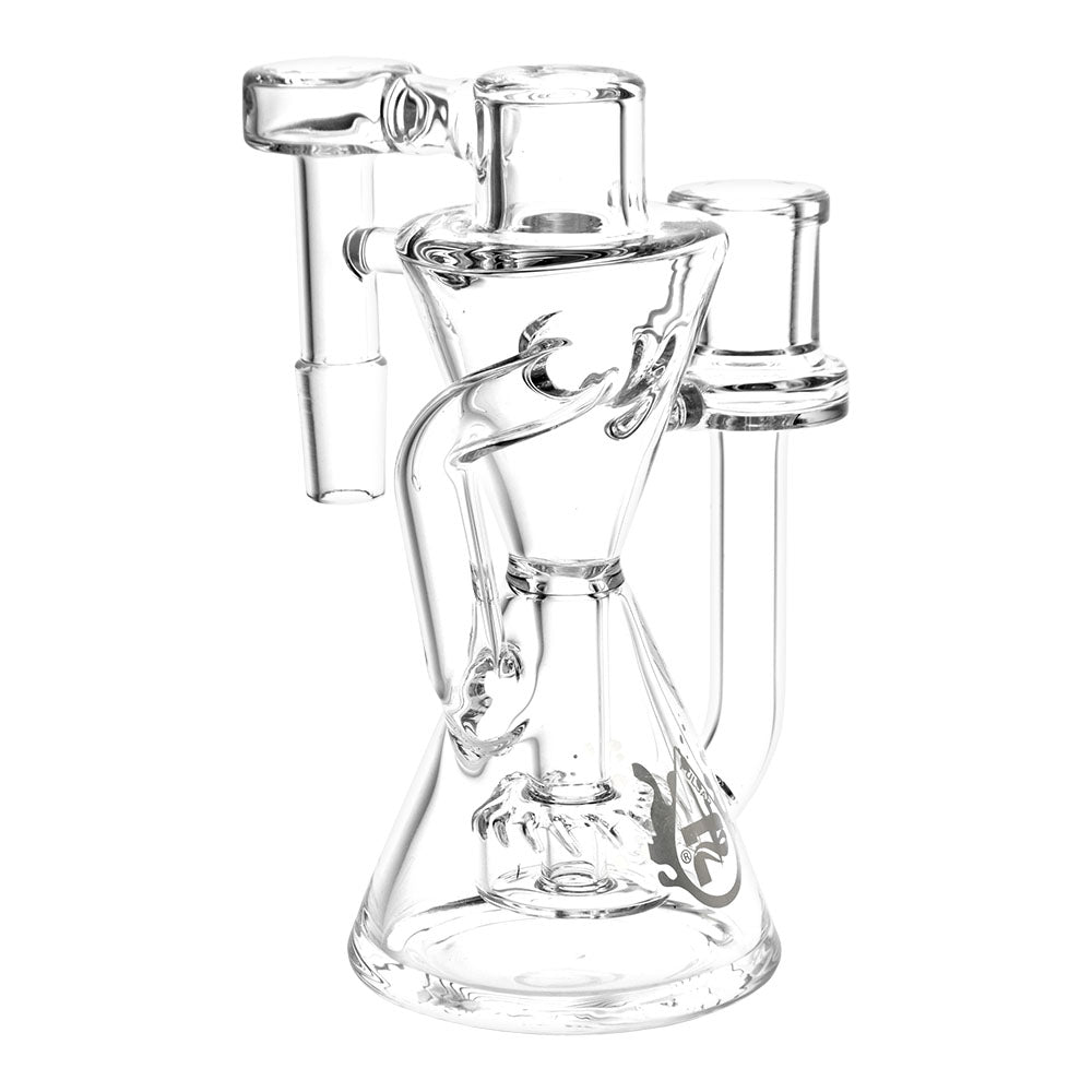 Pulsar Hourglass Recycler Ash Catcher | 5.25" | 14mm - Smoke N’ Poke