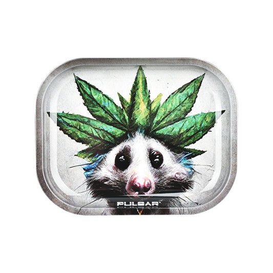 Pulsar Mini Metal Rolling Tray - Opotsum / 7"x5.5"