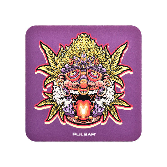 Pulsar DabPadz Fabric Top Dab Mat | Kush Native - Smoke N’ Poke