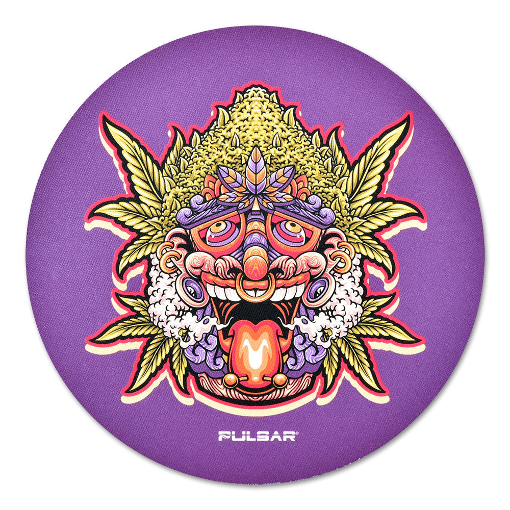 Pulsar DabPadz Fabric Top Dab Mat | Kush Native | 8" - Smoke N’ Poke