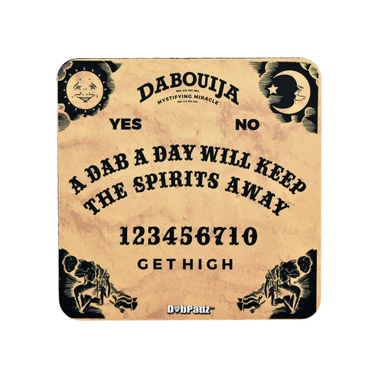 DabPadz Fabric Top Square Dab Mat - Dabouija / 6" x 6" - Smoke N’ Poke