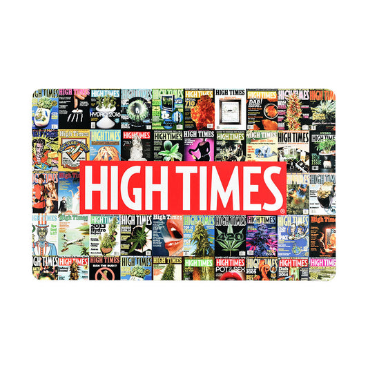 High Times x Pulsar DabPadz Dab Mat- Cover Collage / 16" x 10" - Smoke N’ Poke