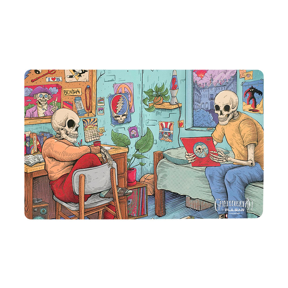 Grateful Dead x Pulsar DabPadz - Roomies / 16" x 10" - Smoke N’ Poke