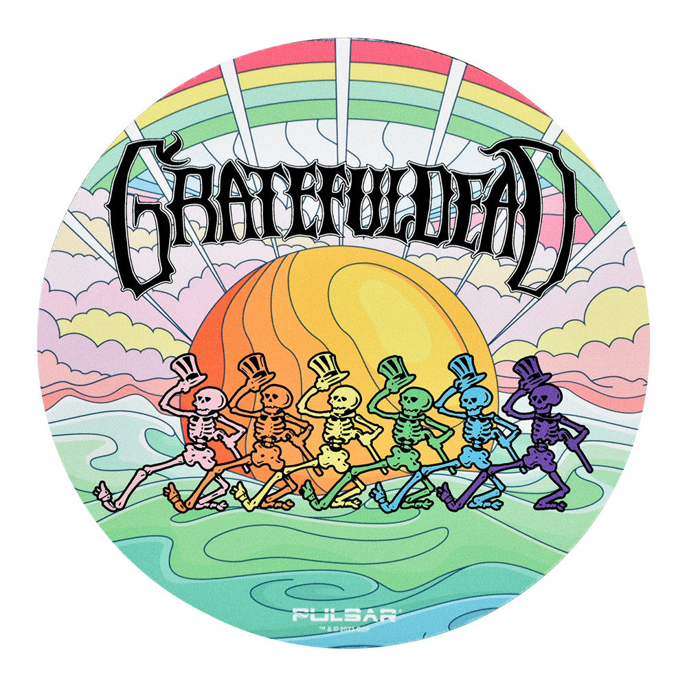 Grateful Dead x Pulsar DabPadz - Under The Rainbow / 8" - Smoke N’ Poke