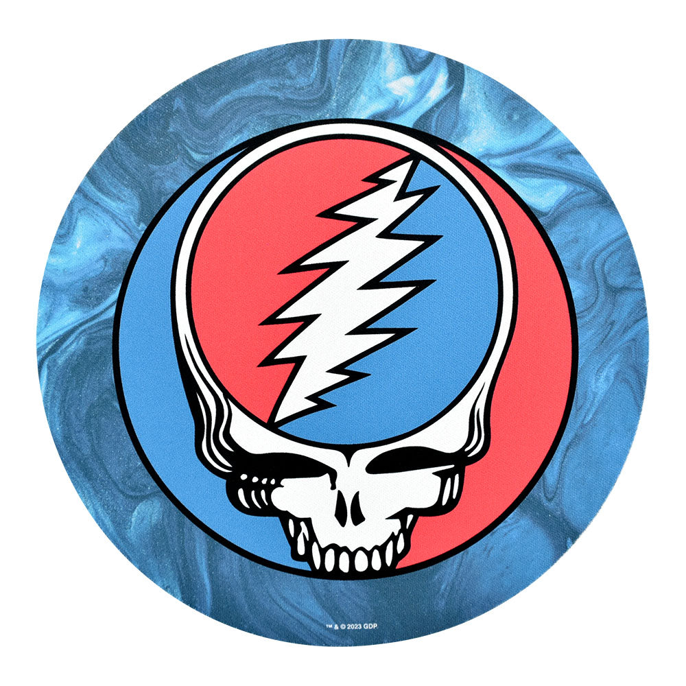 Grateful Dead x Pulsar DabPadz - Steal Your Face Swirls / 8" - Smoke N’ Poke