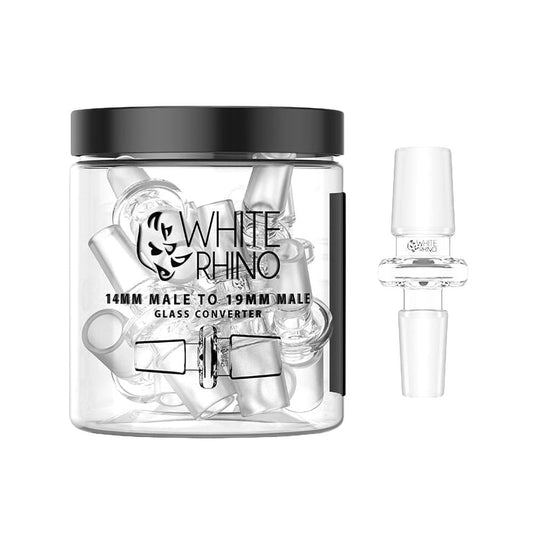 10CT JAR - White Rhino 14mm Male To 19mm Male Converter