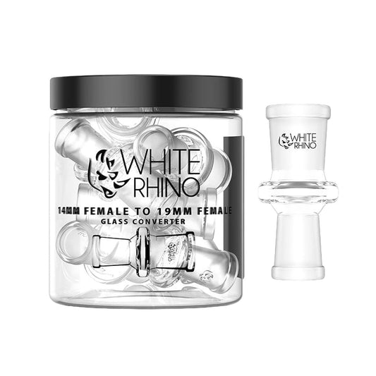 10CT JAR - White Rhino 14mm Female To 19mm Female Converter