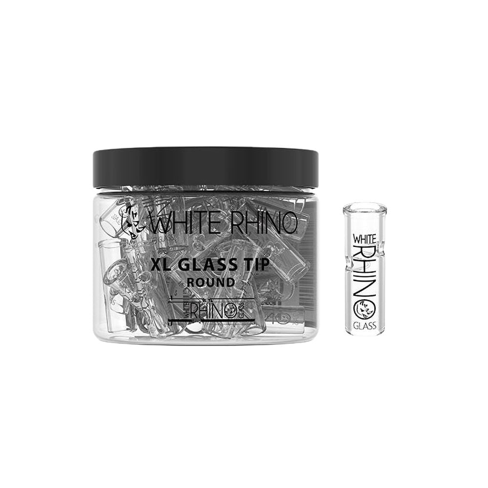 BOTE DE 40CT - Punta de vidrio White Rhino XL