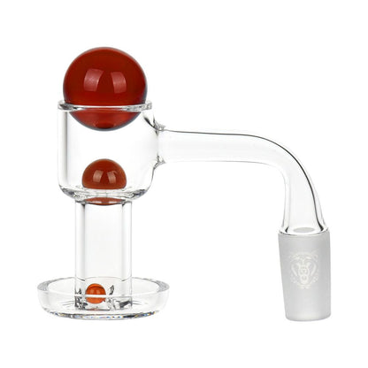 Bear Quartz V1 Slurper Banger Set | 4pc | 90 Degree Bear Quartz V1 Slurper Banger Set | Sticker