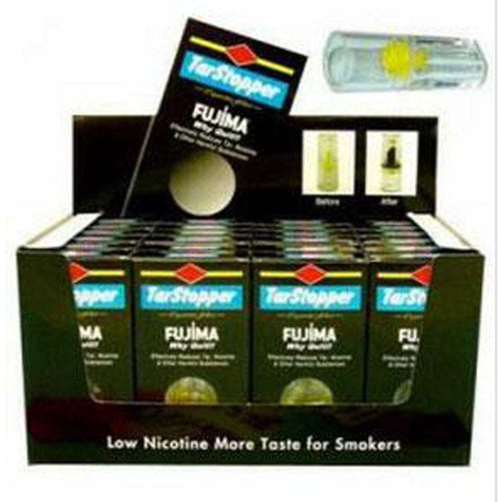 24PC DISPLAY - Fujima Tar Stopper Cigarette Filters - Smoke N’ Poke