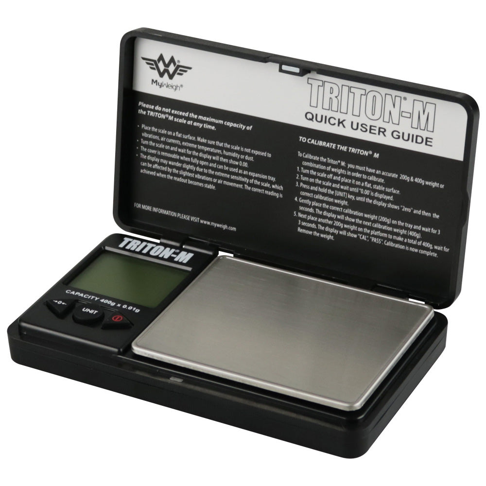 My Weigh Triton M Digital Scale | 400g x 0.01g - Smoke N’ Poke